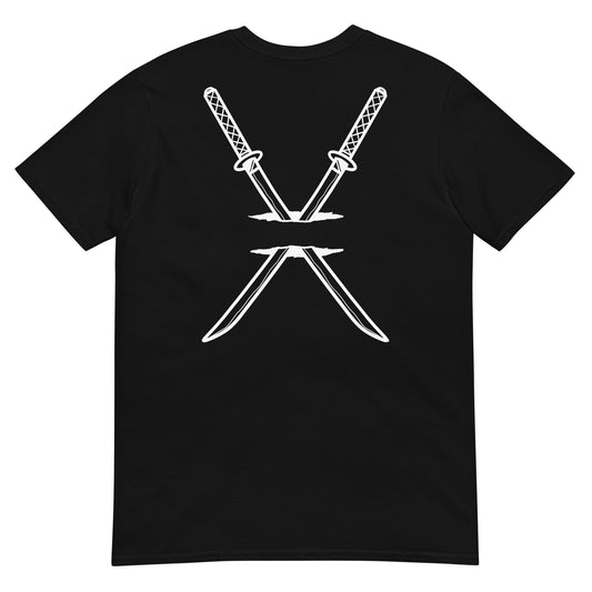 Katana's Back Print T-shirt