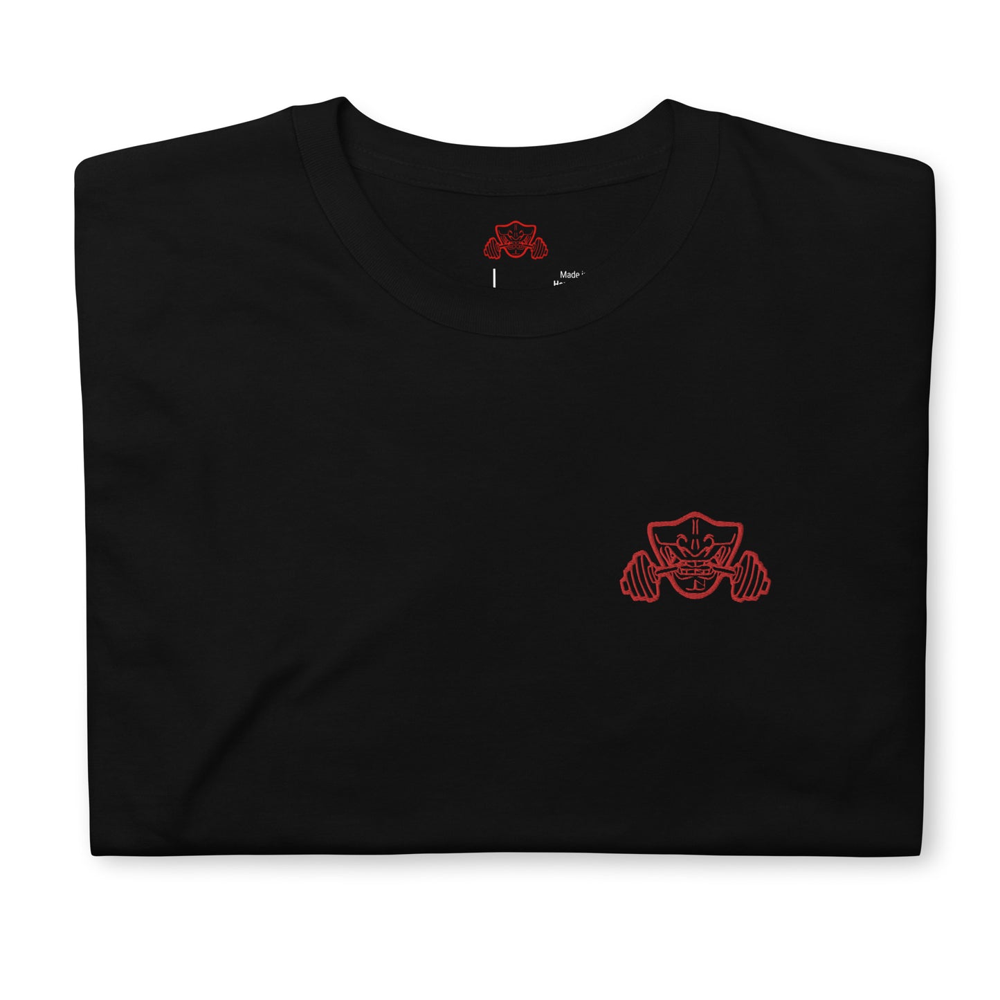 Red Embroidered Bushido T-shirt