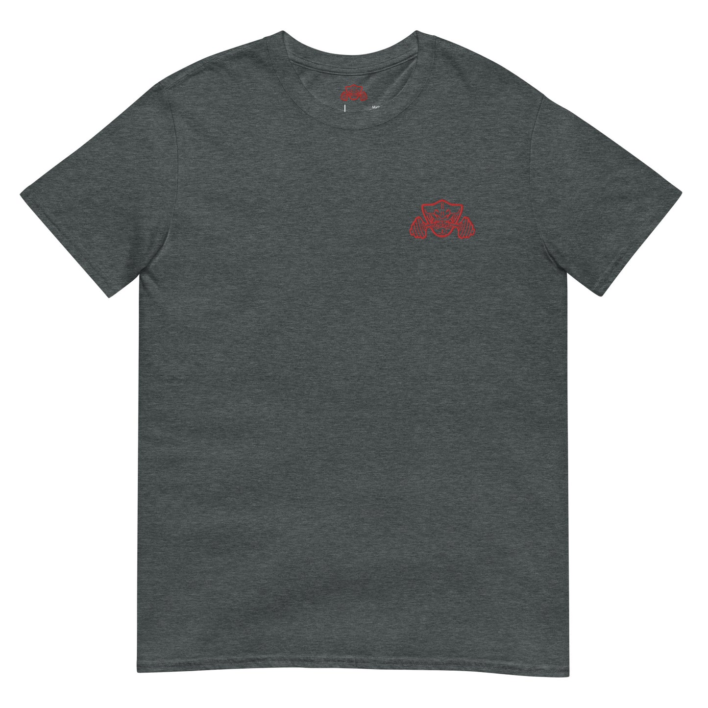 Red Embroidered Bushido T-shirt