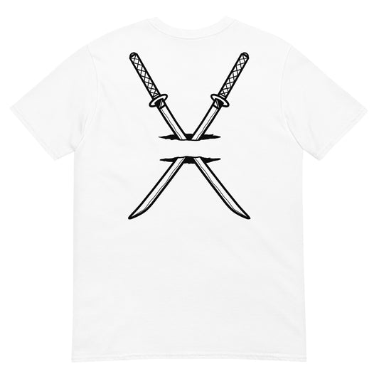 Katana's Back Print T-shirt