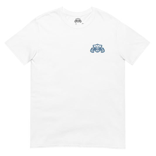 Royal Blue Embroidered Bushido T-shirt