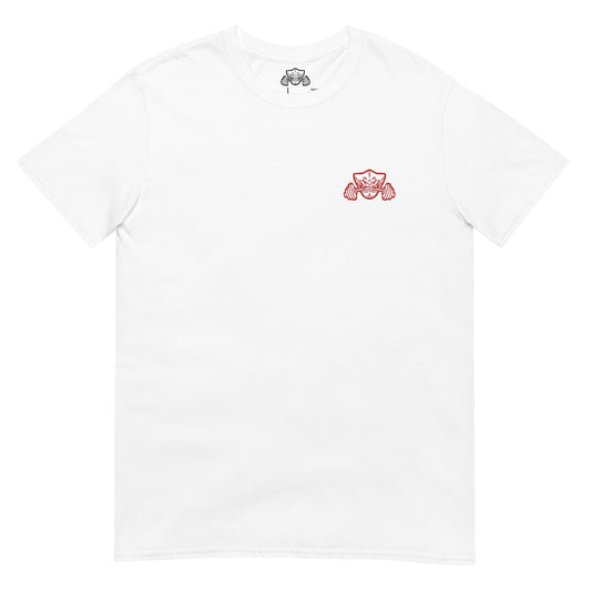 Red Embroidered Bushido T-shirt