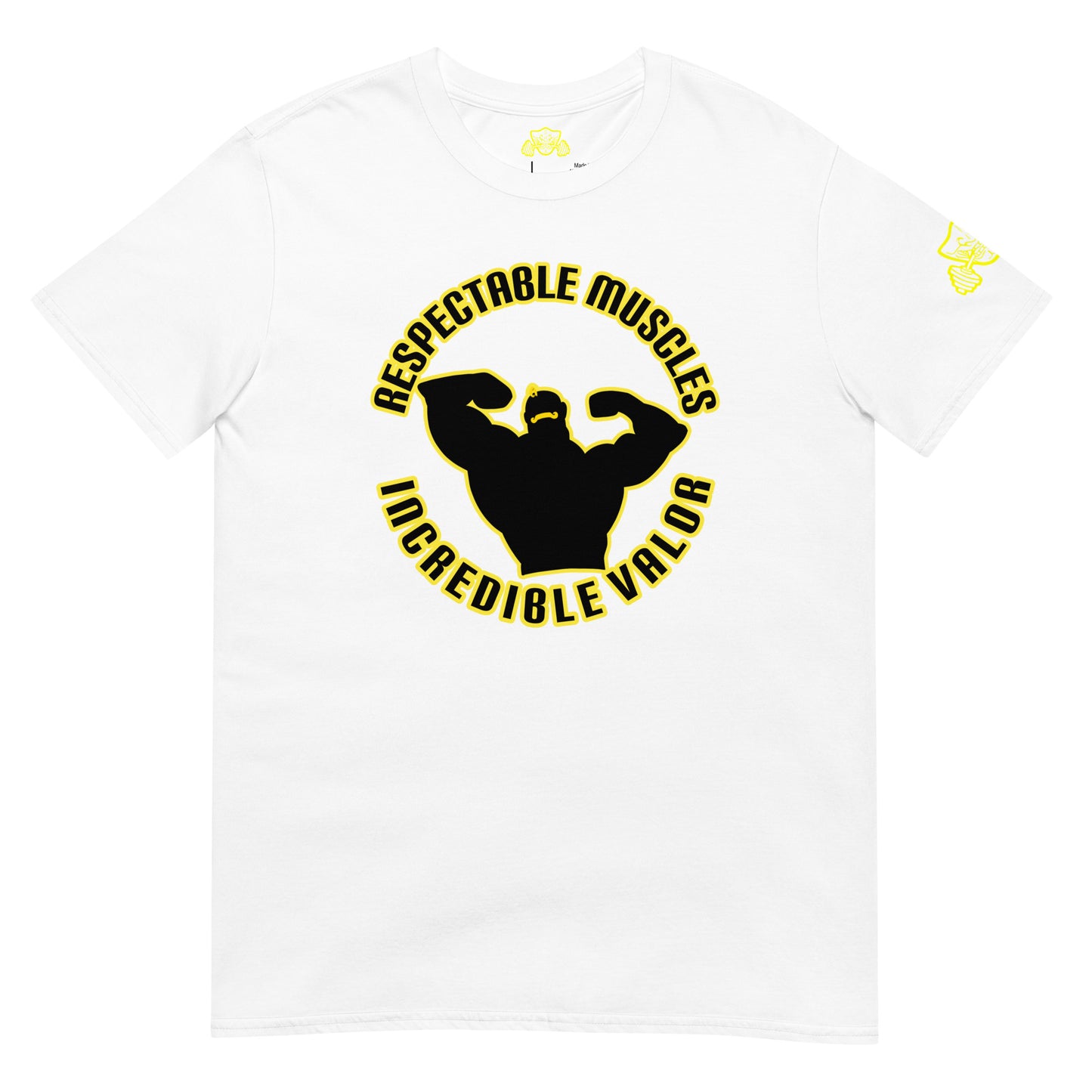 Respectable muscles incredible valour Print Tee