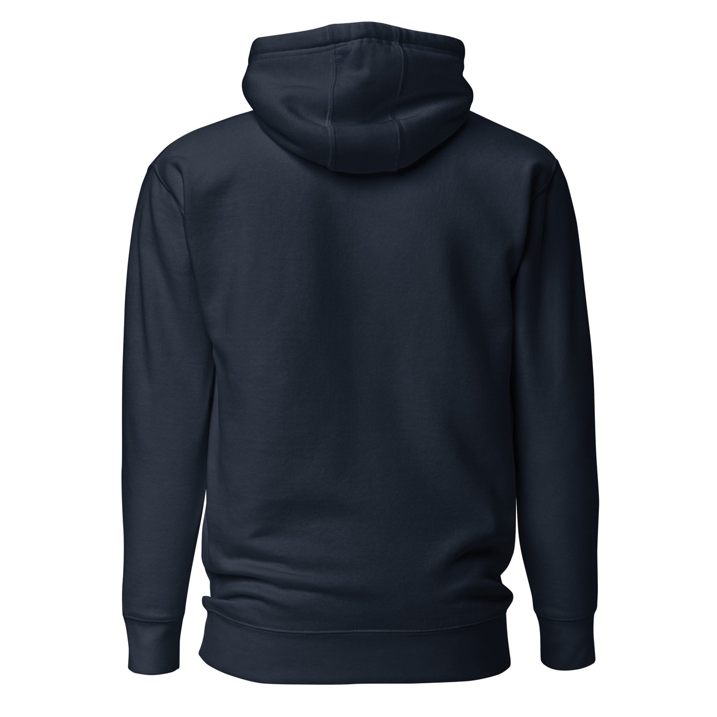 NEW!! Navy Blue Hoodie With Embroidered Logo